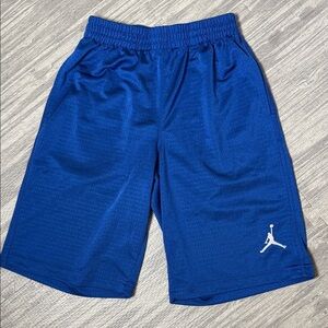 Kids Royal Blue Air Jordan Shorts Size Medium